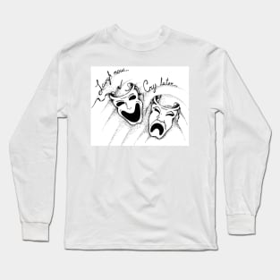 Comedy and Tragedy Long Sleeve T-Shirt